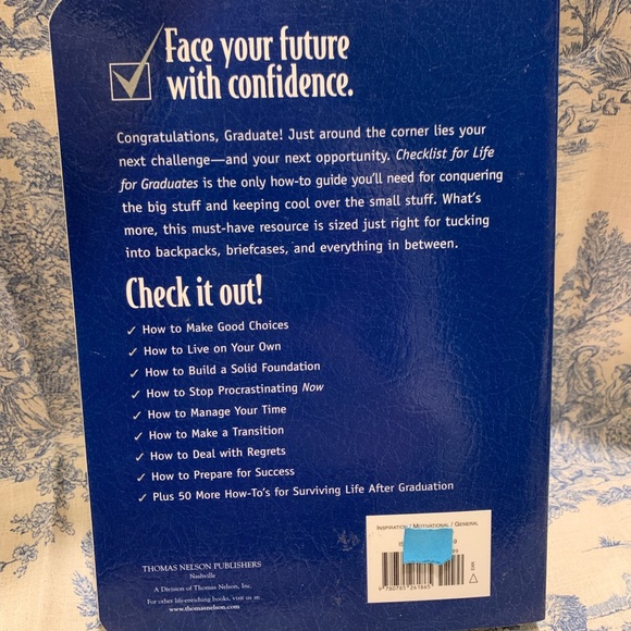 NWT CHECKLIST FOR LIFE FOR GRADUATES BOOK. - Picture 3 of 11